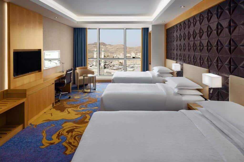 Sheraton Makkah Jabal Al Kaaba Hotel 3 beds - SaudiaKeys